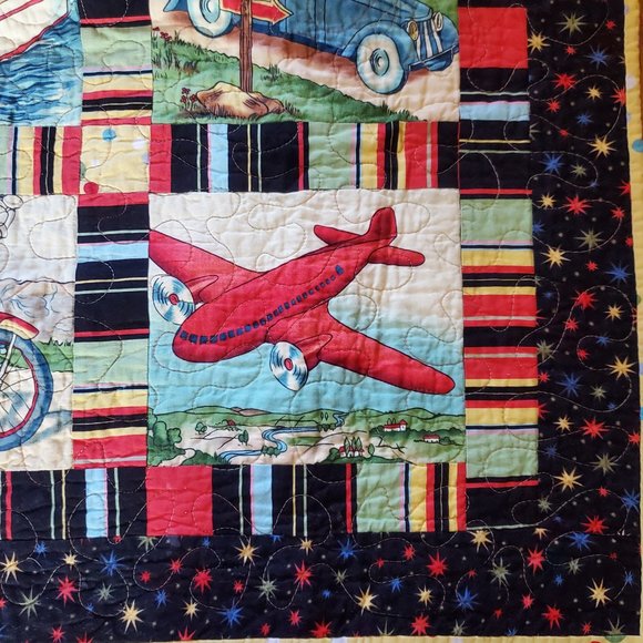 Handmade Baby Quilt/Wall Hanging - EUC - Picture 2 of 5